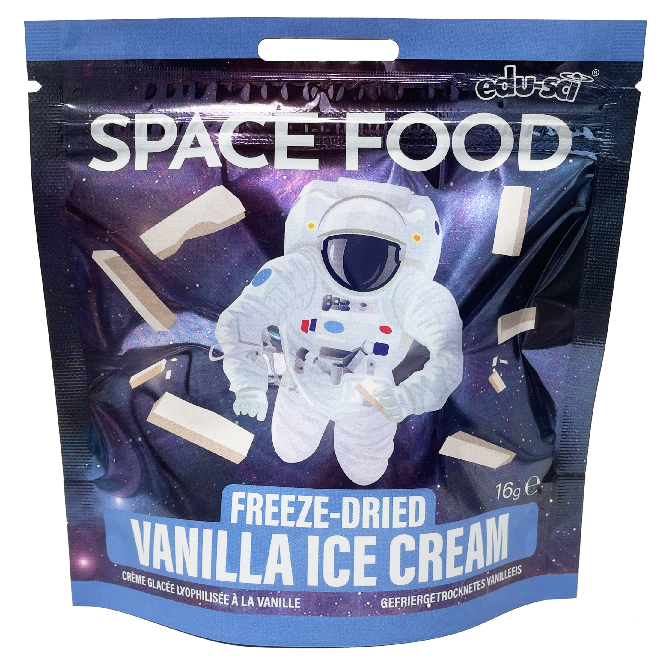 Space Food Vanilla Ice Cream 16g – Edu-Sci